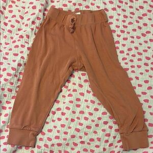 Colored Organics rose pants 3T